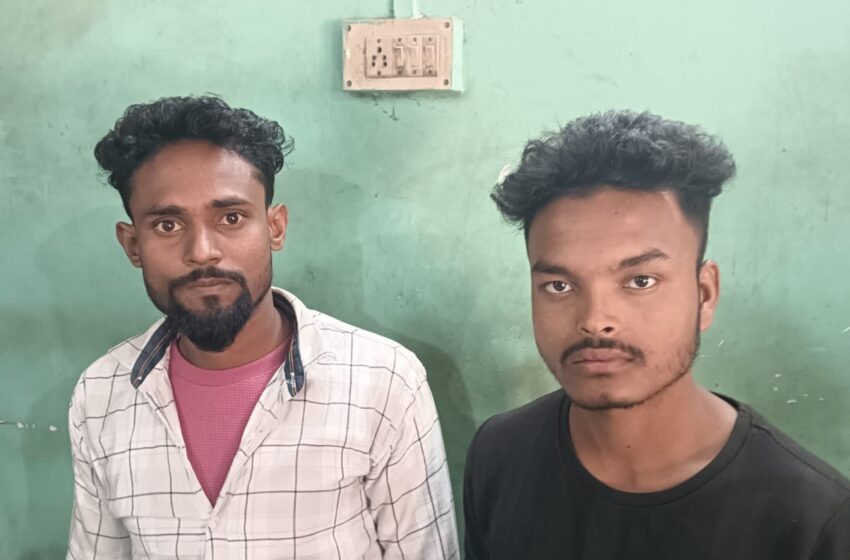  32 मवेशियों के साथ दो तस्कर गिरफ्तार