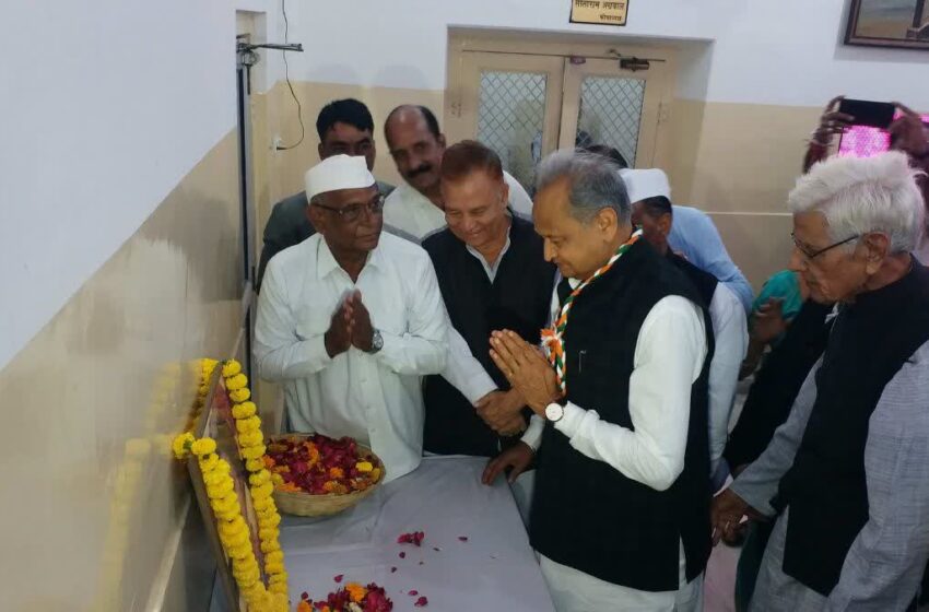  मुख्यमंत्री गहलोत का बड़ा आरोप, कहा-किरोड़ी और ईडी मिलीभगत से कर रहे काम