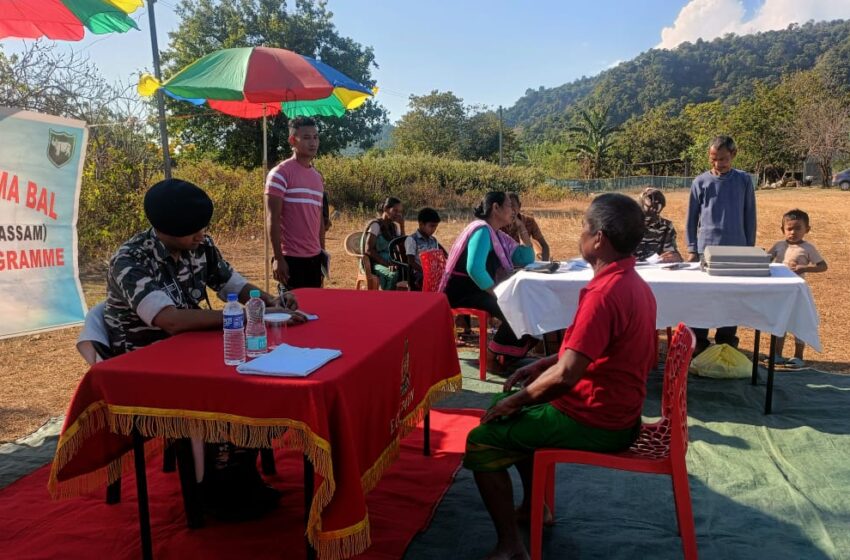  24वीं एसएसबी ने लगाया गया चिकित्सा शिविर