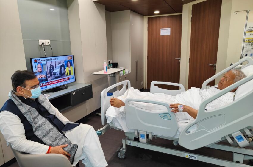  मुख्यमंत्री और विधानसभा अध्यक्ष ने राज्यपाल मिश्र के शीघ्र स्वास्थ्य लाभ की कामना की