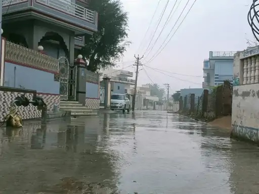  राजस्थान के आधा दर्जन जिलों में मेघगर्जना के बीच हुई हल्की बारिश