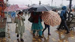  जम्मू-कश्मीर में शनिवार रात से 21 फरवरी की दोपहर तक बारिश की संभावना