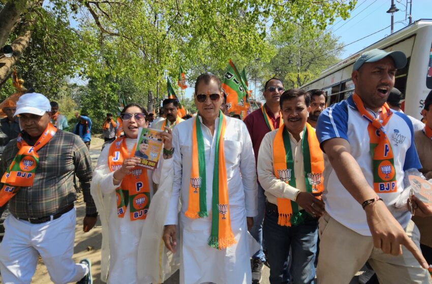  ऋषिकेश विधानसभा में भाजपा ने वृहद स्तर पर किया जनसंपर्क
