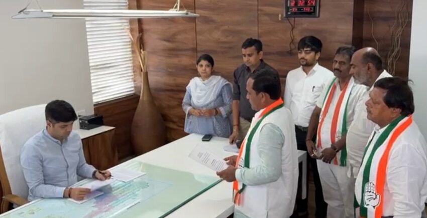  सूरत सीट से कांग्रेस उम्मीदवार निलेश कुंभाणी का नामांकन रद्द