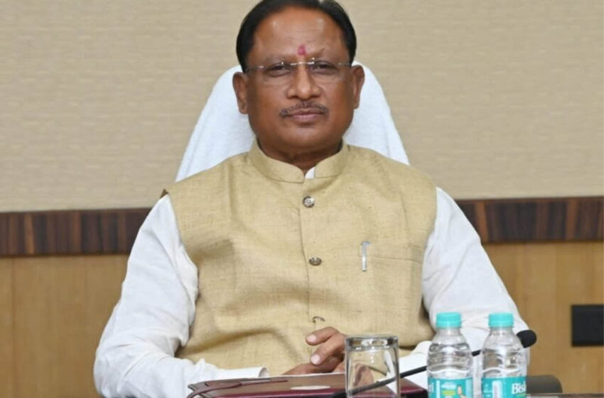  मुख्यमंत्री साय आज अम्बिकापुर दौरे पर