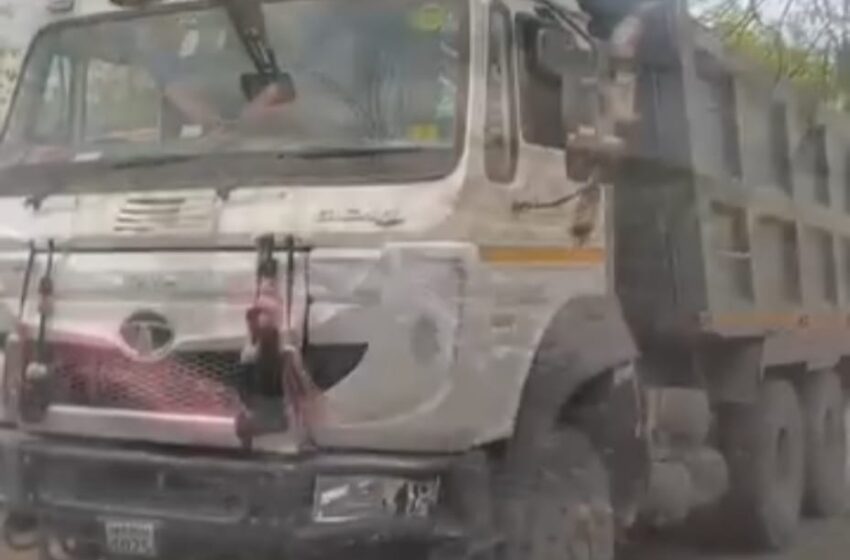 डंपर की टक्कर से बाइक चालक की मौत, केस दर्ज
