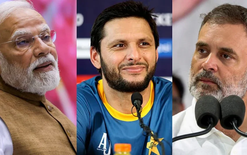  पाकिस्तान की करारी हार पर अफरीदी का गुस्सा: मोदी सरकार पर निशाना साधा, राहुल की तारीफ में बोले
