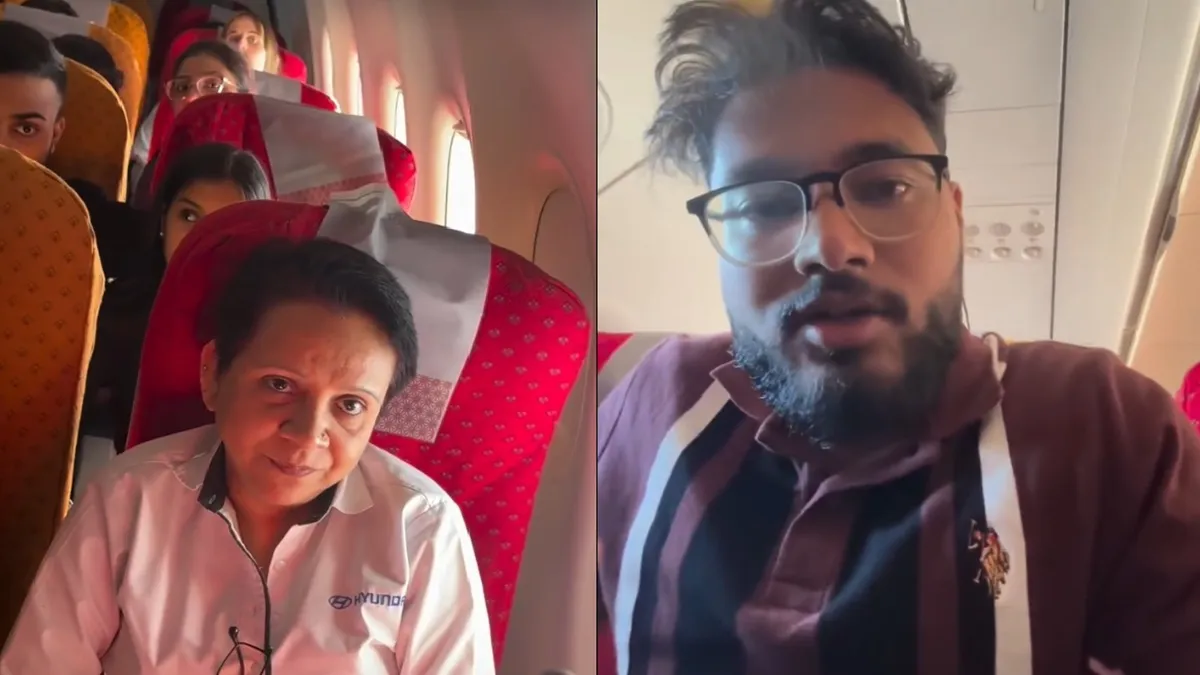मुंबई जा रहे हैं तो आपको बोलनी होगी मराठी ‘, Air India की फ्लाइट में महिला यात्री ने बिजनेसमैन को धमकाया