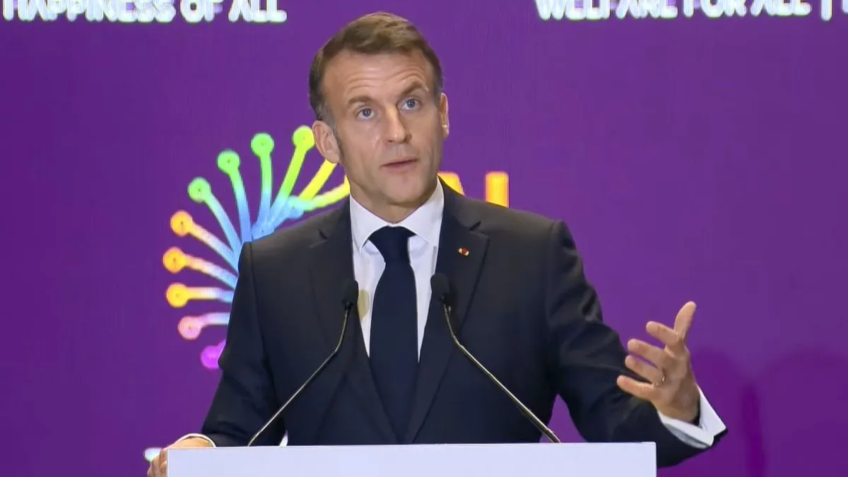 इंडिया AI इम्पैक्ट समिट 2026: फ्रांस के राष्ट्रपति मैक्रों ने PM मोदी से 15 साल से कम उम्र के बच्चों के लिए सोशल मीडिया बैन करने का आह्वान किया