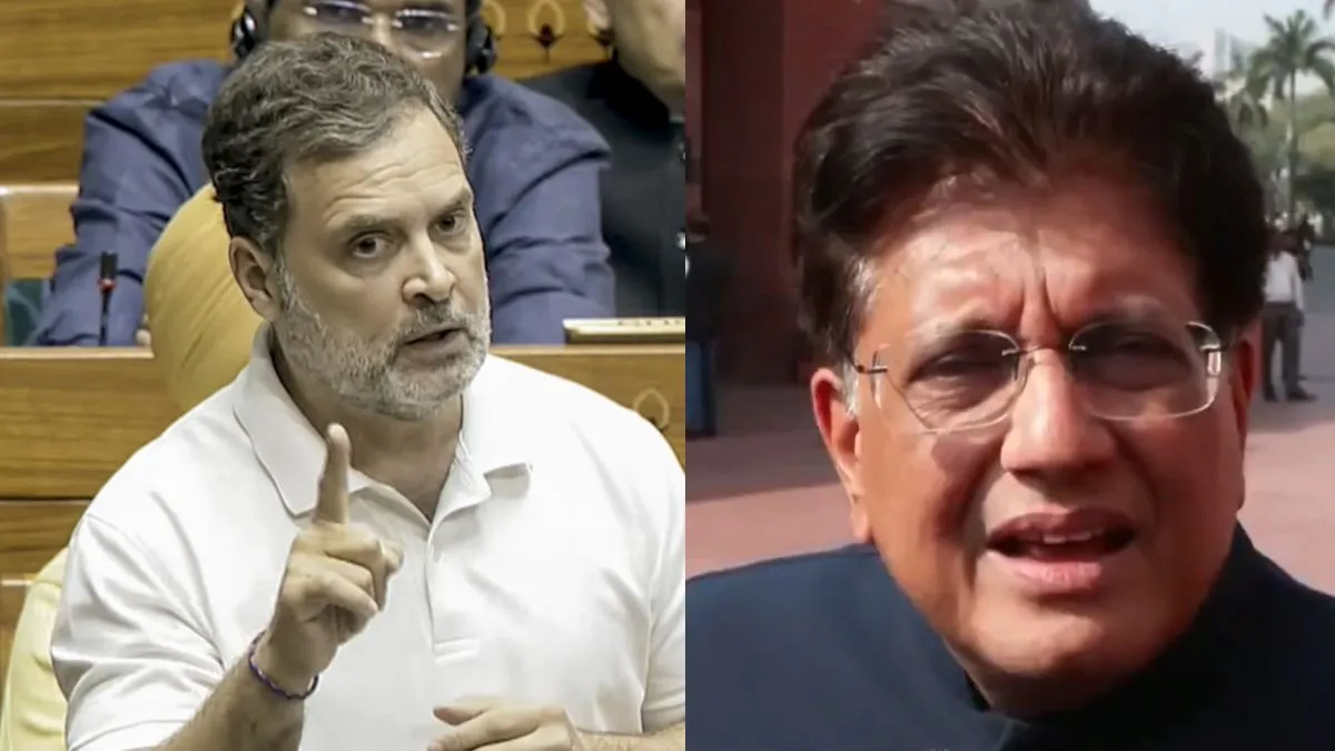 लोकसभा में राहुल गांधी का बड़ा दावा: ‘भारत-अमेरिका डील में किसानों के हित कुचले, भारत माता को बेच दिया’; पीयूष गोयल, किरेन रिजिजू और सुधांशु त्रिवेदी ने किया पलटवार