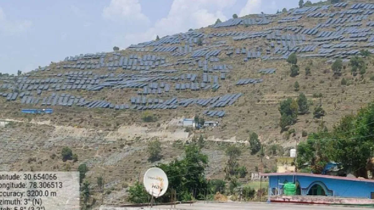 उत्तराखंड ने सौर ऊर्जा में हासिल की ऐतिहासिक उपलब्धि: 1 गीगावाट क्षमता पार