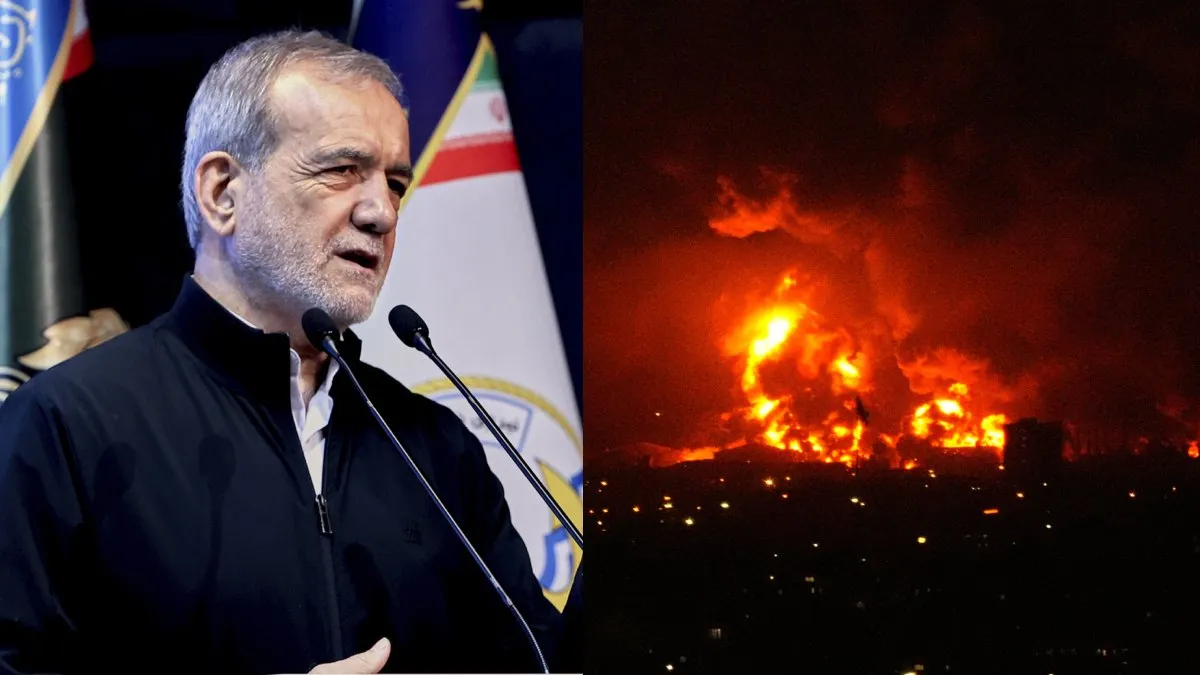 Iran–Israel जंग: राष्ट्रपति Masoud Pezeshkian ने रखीं शांति की 3 शर्तें, Donald Trump बोले—‘ईरान में कुछ नहीं बचा’