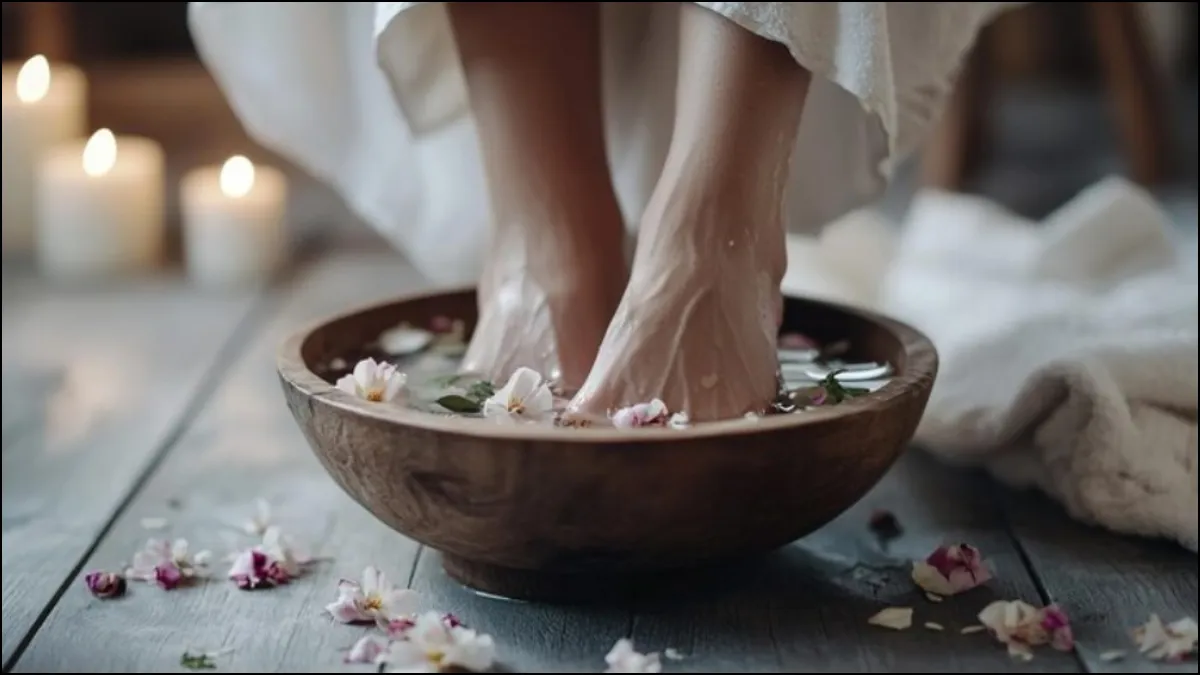 क्या पैरों को गर्म पानी में डुबोकर बैठने से होता है बॉडी डिटॉक्स? जानिए तरीका और फायदे