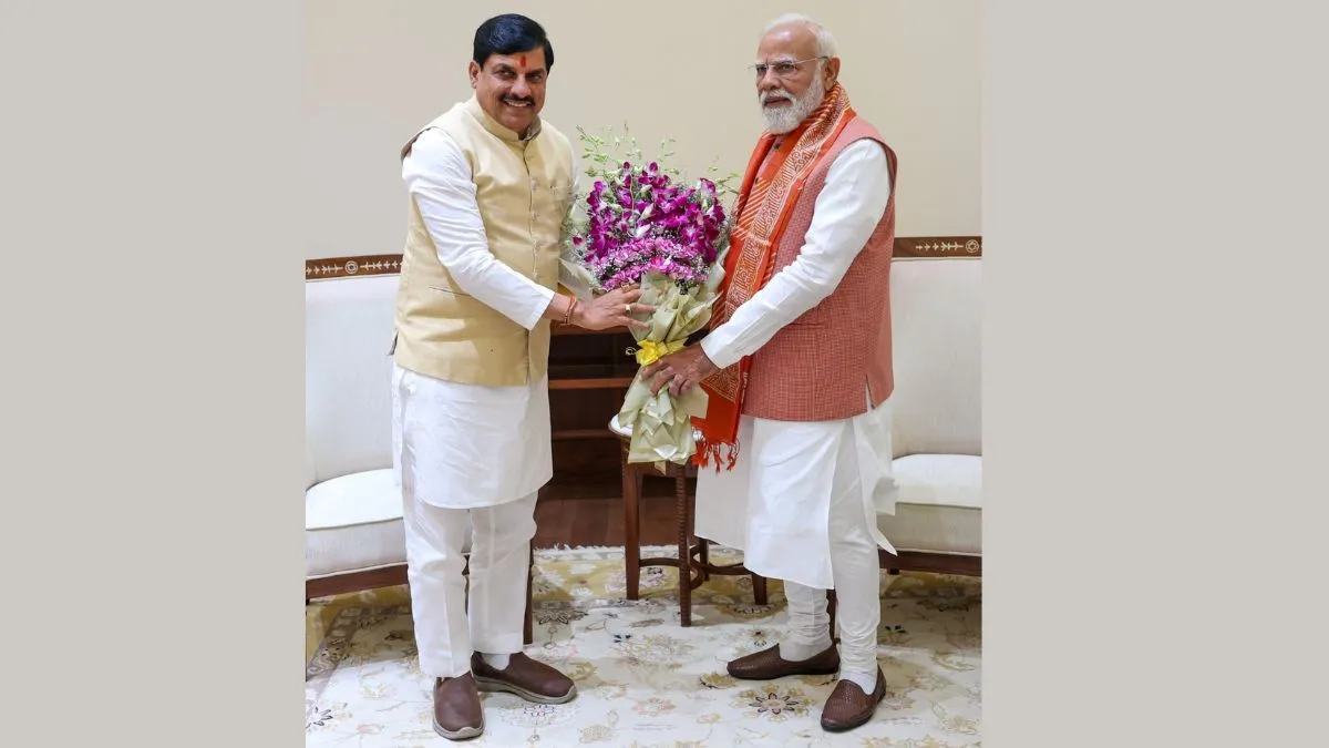 पीएम मोदी से मिले मध्य प्रदेश के सीएम मोहन यादव, ‘किसान कल्याण वर्ष’ की योजनाओं पर की चर्चा