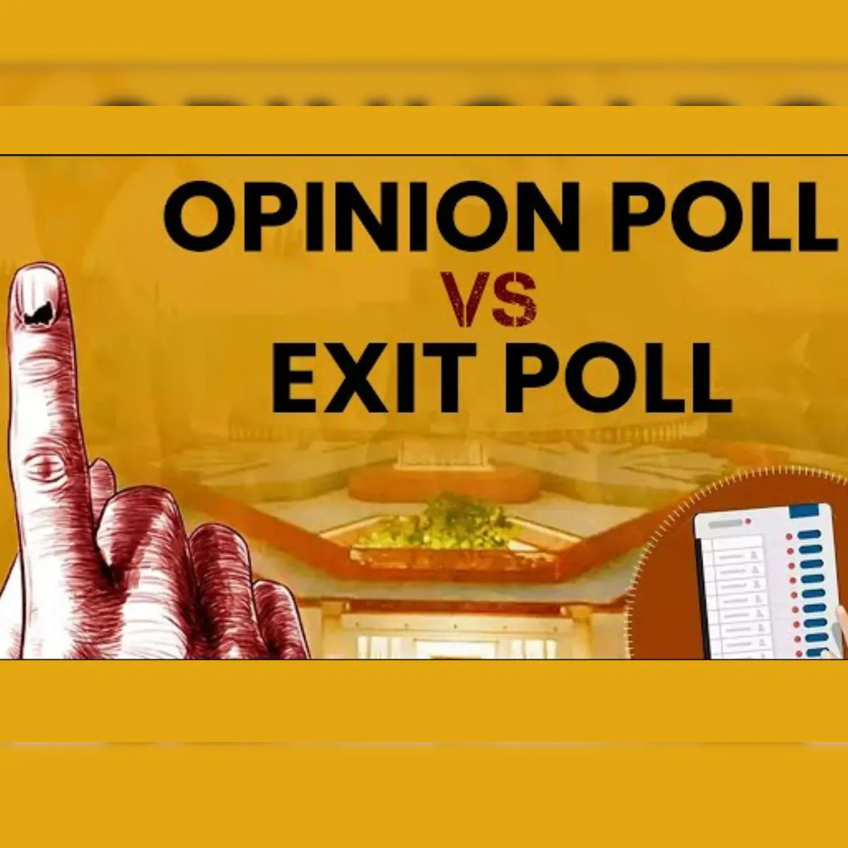 एग्जिट पोल आज शाम से: पांच राज्यों के चुनावी रुझानों पर टिकी निगाहें