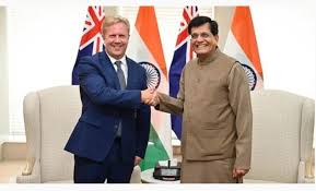 भारत-न्यूजीलैंड के बीच FTA पर हस्ताक्षर, 100% निर्यात को मिलेगी टैरिफ-फ्री पहुंच