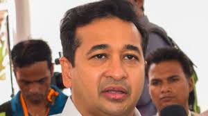 NHAI इंजीनियर पर कीचड़ फेंकने के मामले में नितेश राणे दोषी, 1 महीने की सजा; हाईकोर्ट में अपील की अनुमति