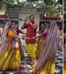 वृंदावन में कृष्ण भक्ति में डूबे तेज प्रताप यादव, बांसुरी बजाते और गोपियों संग नृत्य करते वीडियो वायरल