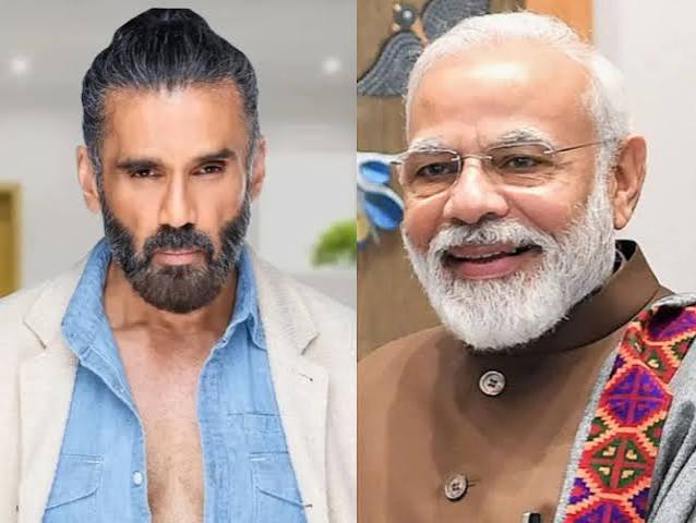 सुनील शेट्टी का खुलासा: हर सुबह पीएम मोदी की तस्वीर को लड्डू खिलाती हैं नातिन इवाराह