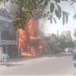 लखनऊ अग्निकांड: अलीगंज के कोचिंग सेंटर में भीषण आग, कई छात्रों की मौत की आशंका; बचाव अभियान जारी