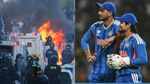 बेलफास्ट हिंसा से भारत-आयरलैंड टी20 सीरीज पर संकट के बादल, सुरक्षा हालात पर नजर रख रहा क्रिकेट आयरलैंड