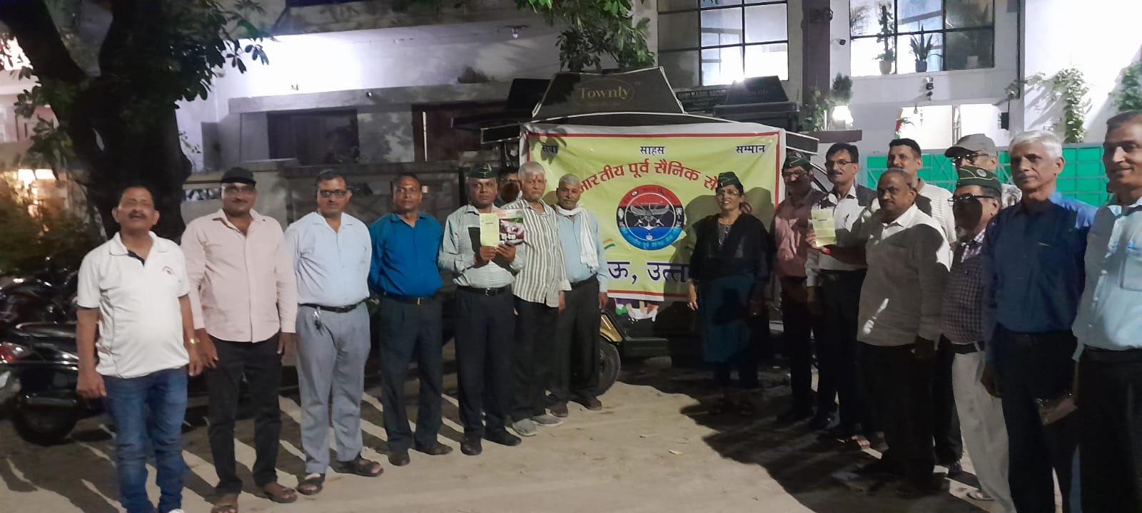 कारगिल विजय दिवस समारोहों को लेकर पूर्व सैनिकों की हुई बैठक