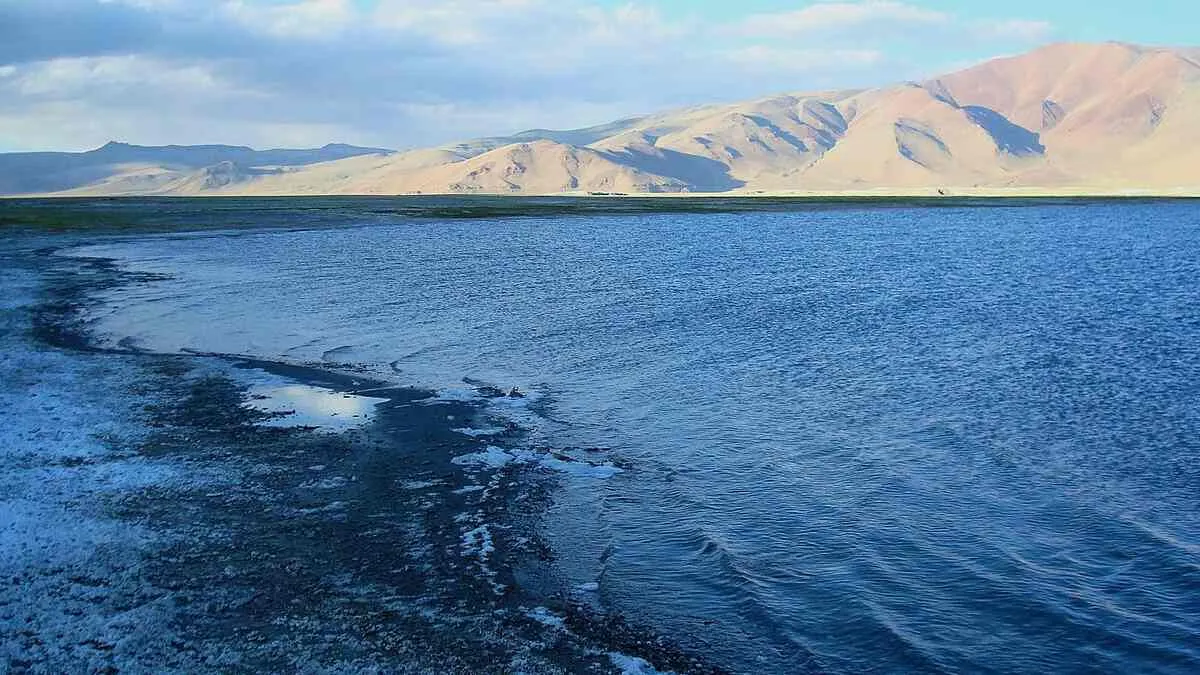 Ladakh Tsokar Lake: 70% सिकुड़ गई त्सो कार झील को बचाने की अनोखी पहल, ग्लेशियर का 320 मिलियन लीटर पानी पहुंचाने की तैयारी